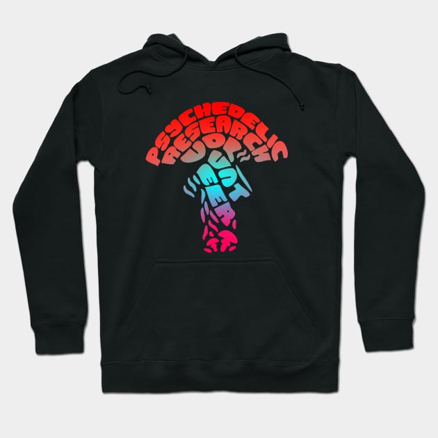 Psychedelic Research Volunteer Hoodie by Zen Cosmos Official